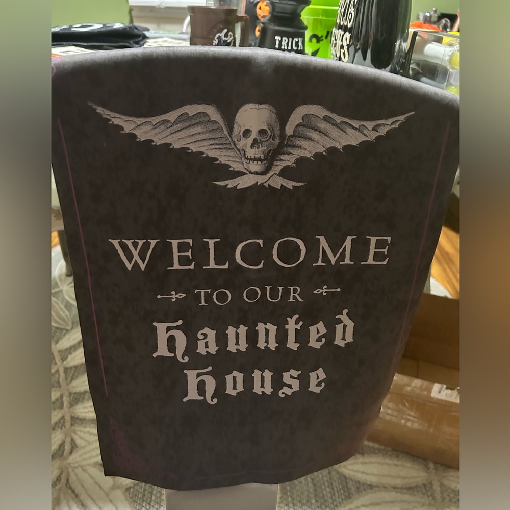 Double sided Halloween Garden Flag